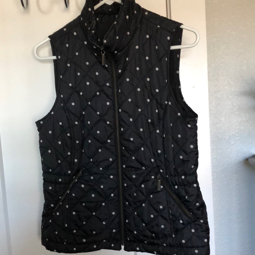 Talbot’s super cute polka dot vest